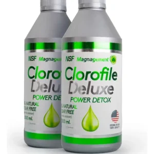 2x Clorofila Liquida. Jarabe. Deluxe. 1 Lt