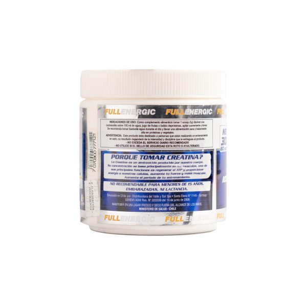 Creatina 100% Monohidrato 300 Grs Sin Sabor - Imagen 2